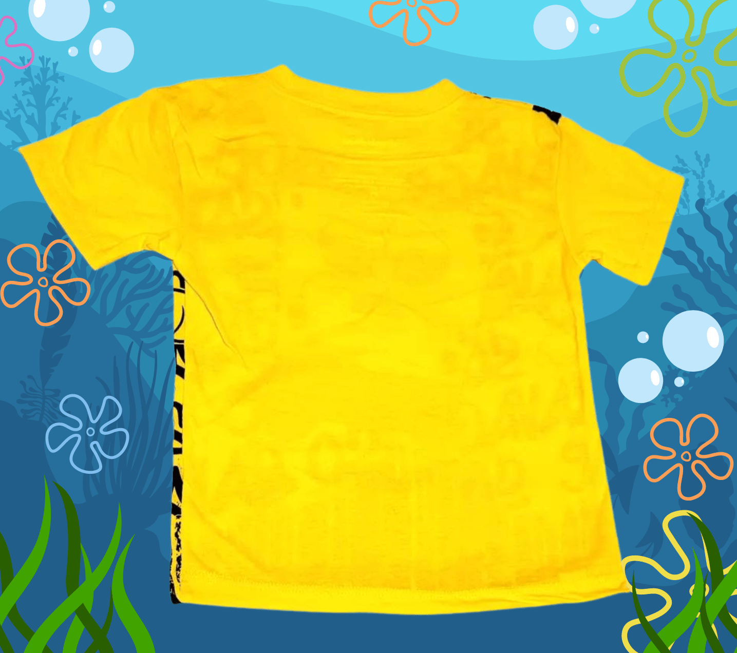 SpongeBob SquarePants Yellow "Savage" Toddler Tee - Little Looms