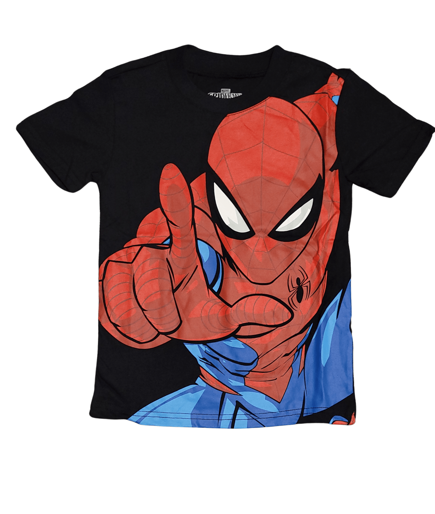 Marvel Toddler Boys' Spider - Man Swing Into Action Tee - Little Looms