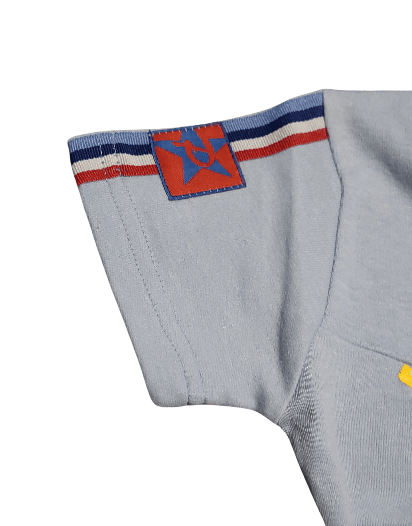 Girls' Graphic "Pretty Girls 91" Tee with Zipper Detail - Blue or Red - Little Looms