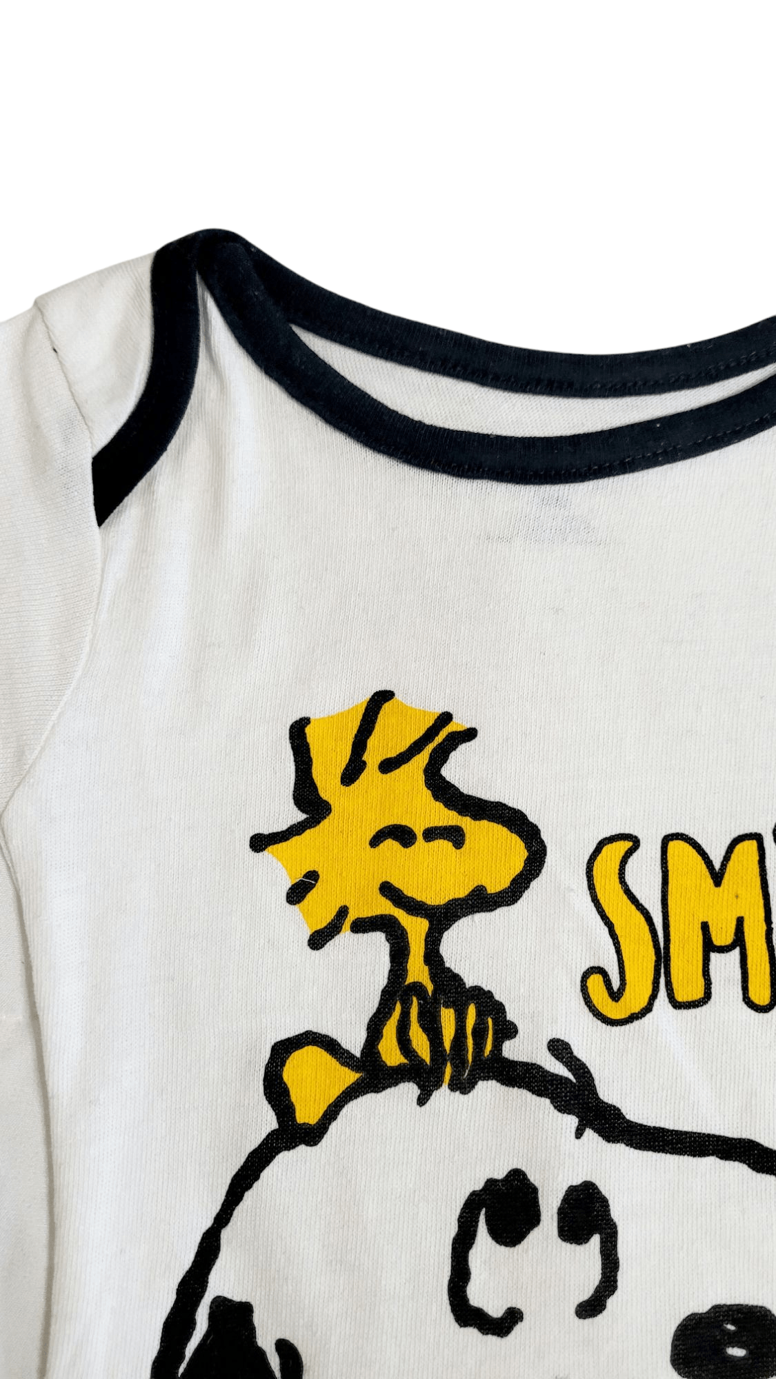 Snoopy & Woodstock "Smile" Baby Bodysuit – Peanuts - Little Looms
