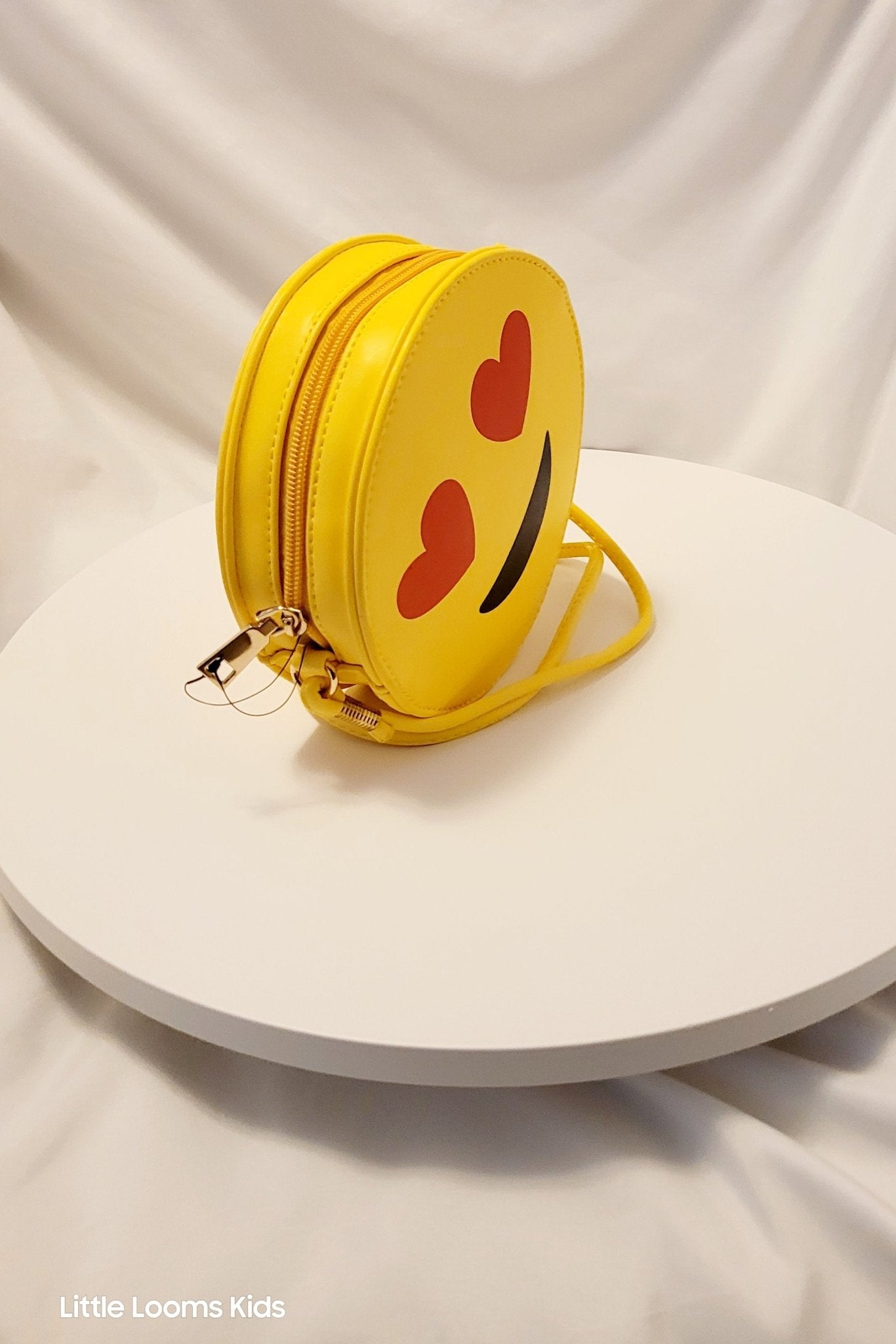 In Love Emoji Crossbody Purse - Little Looms