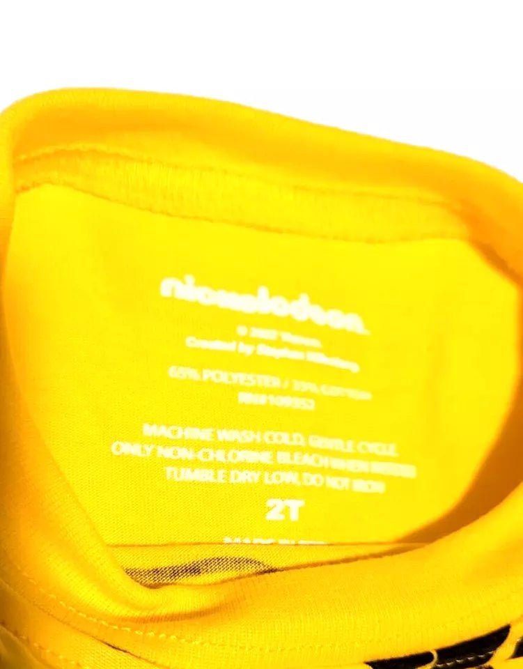 SpongeBob SquarePants Yellow "Savage" Toddler Tee - Little Looms