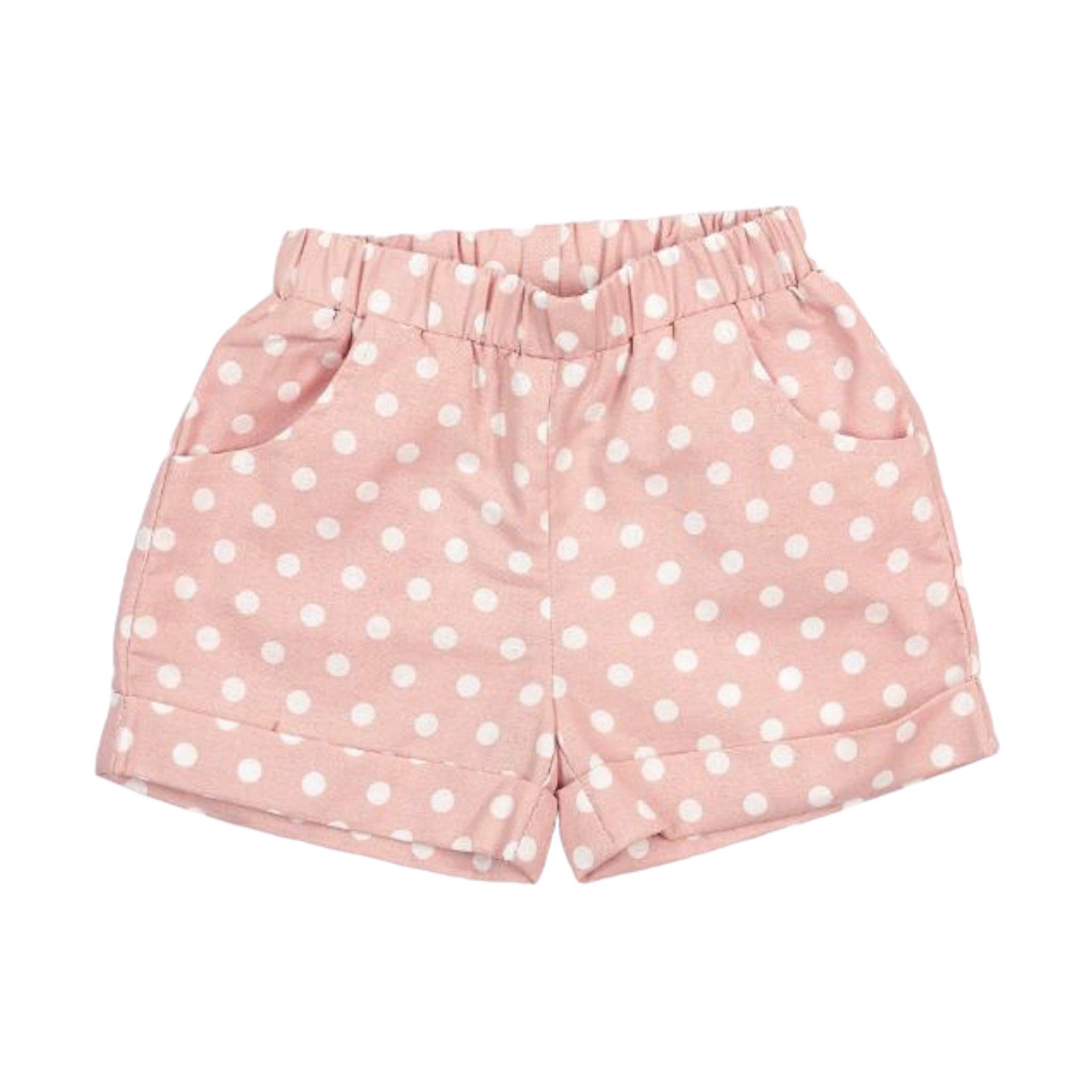 Polka Dot Cotton Shorts - Little Looms