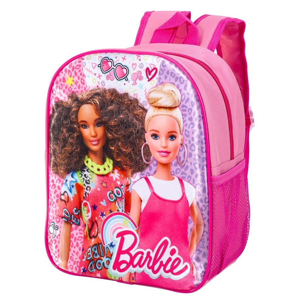 Barbie Pink Glitter Backpack - Little Looms