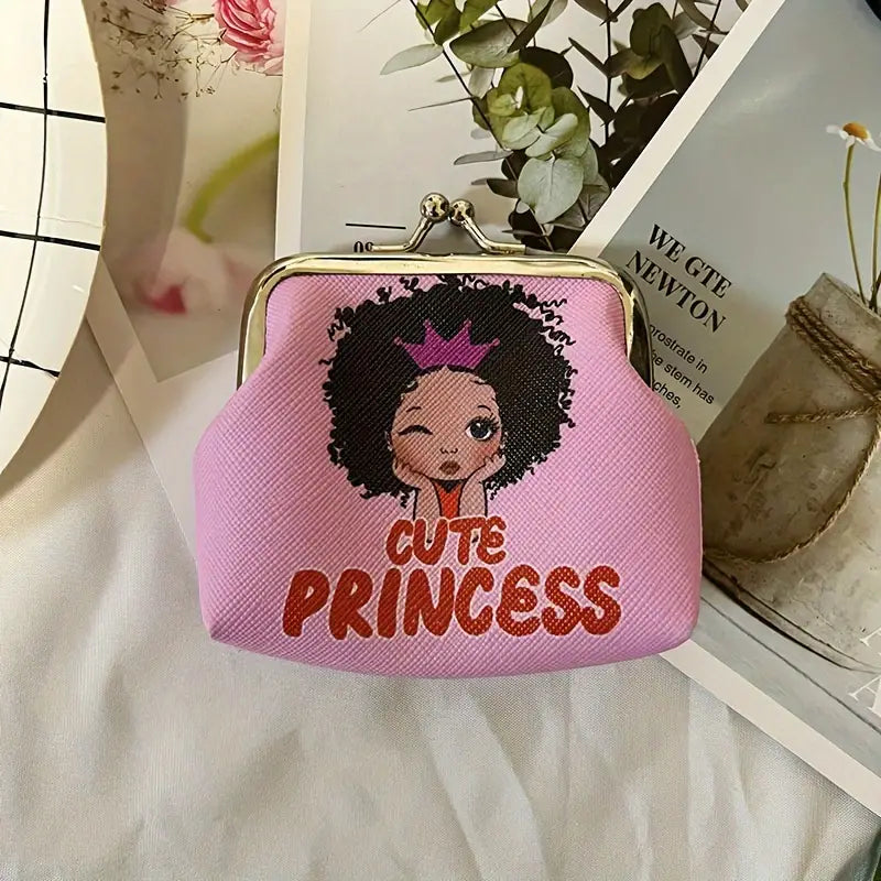 Pink Cute Princess Coin Purse