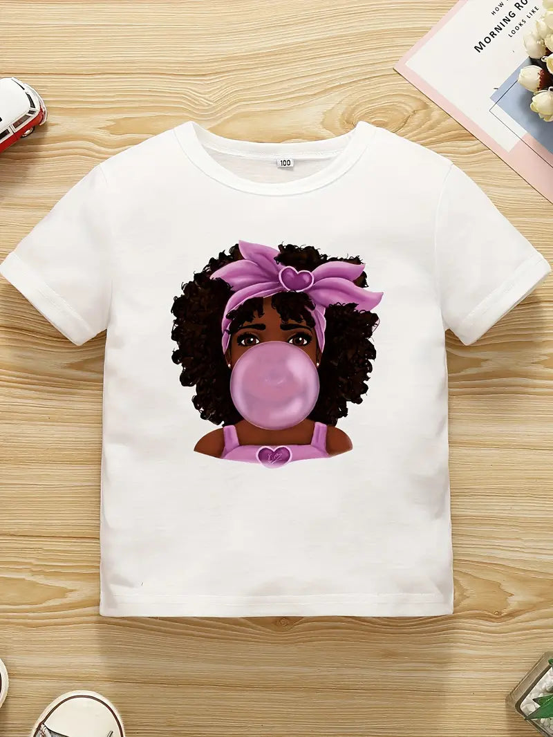 Bubblegum Yum Toddler Girl T-Shirt