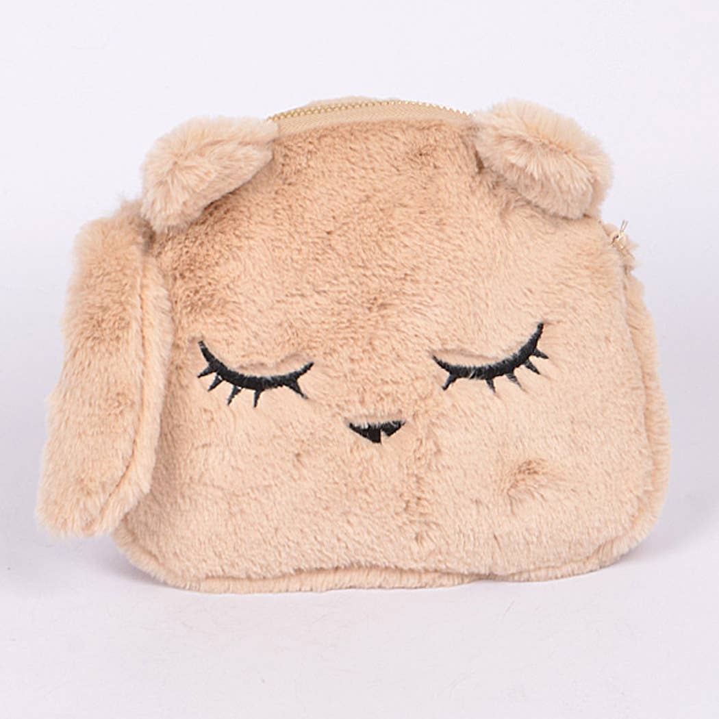 Furry Animal Face Clutch - Little Looms