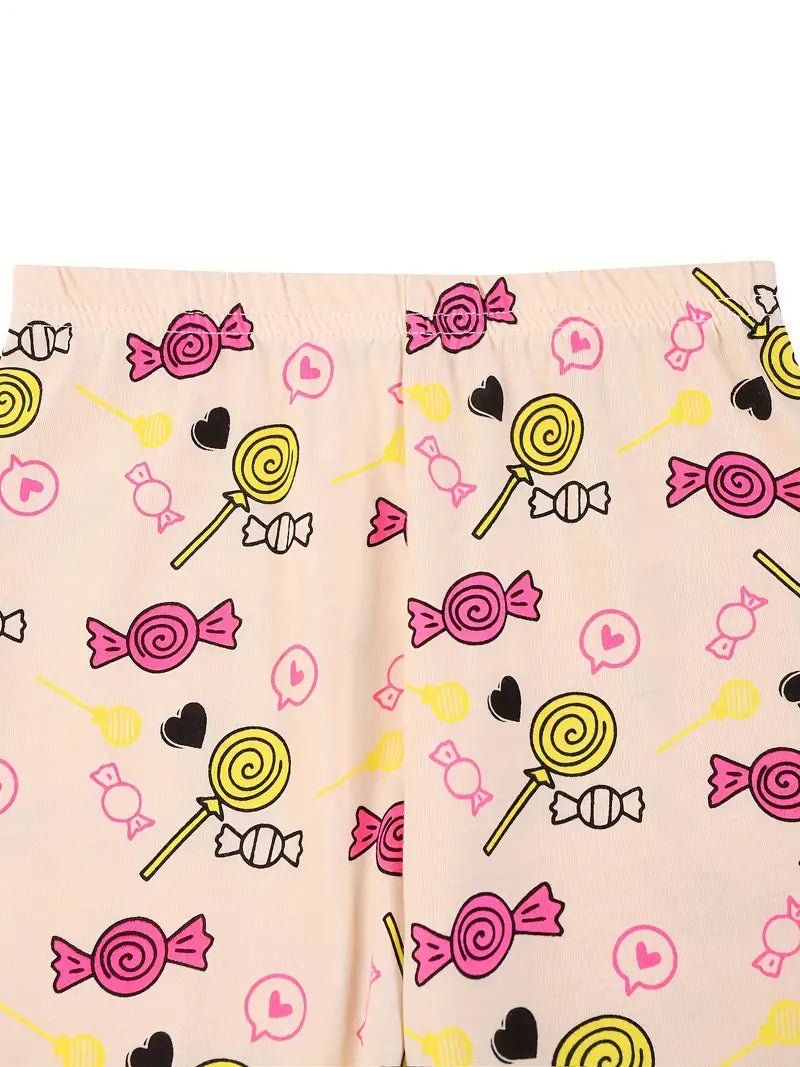 Lollipop Girl 2 - Piece Pajama Set - Little Looms