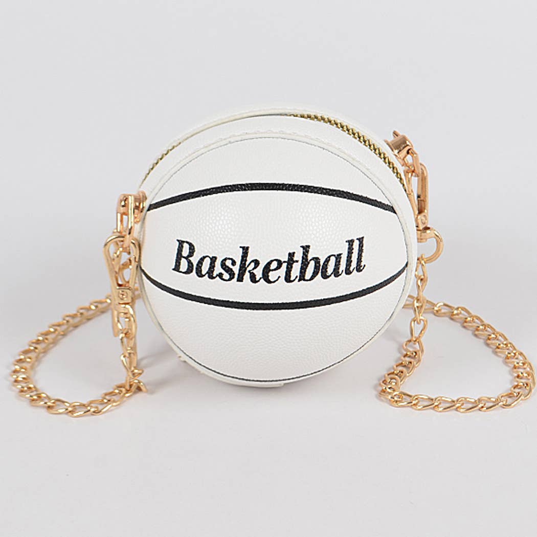 Basketball Mini Crossbody Bag - Little Looms