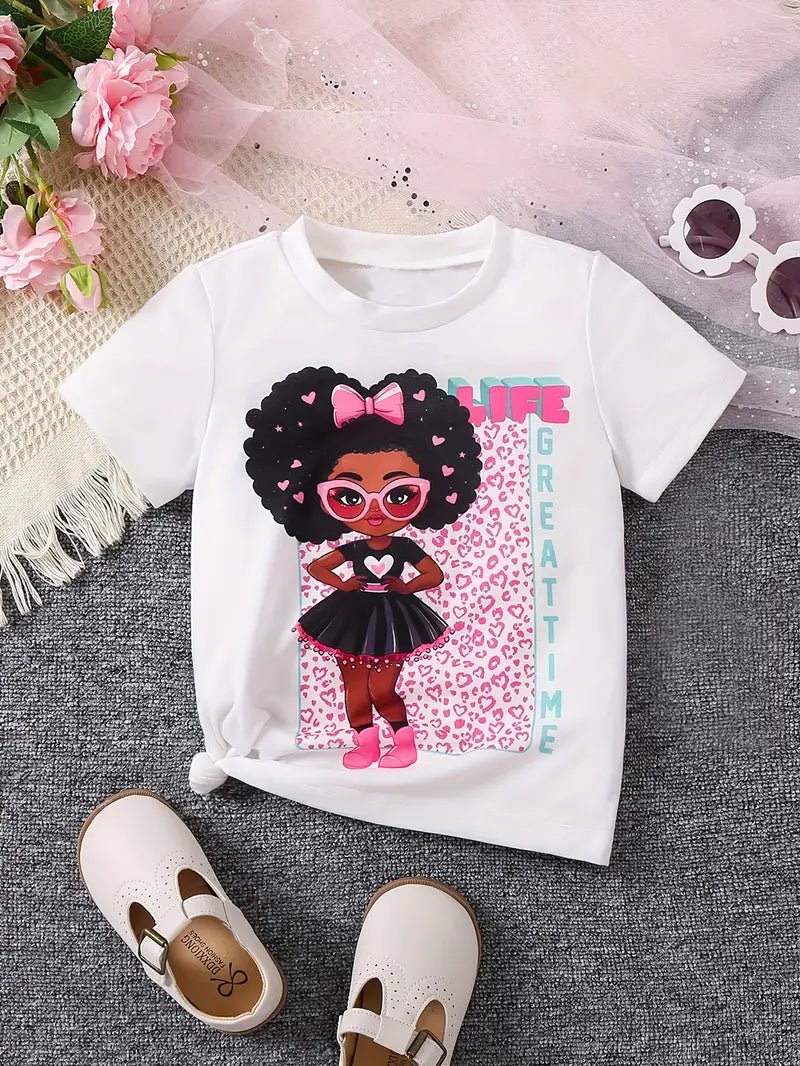 Life's Great Girl Tee - Little Looms
