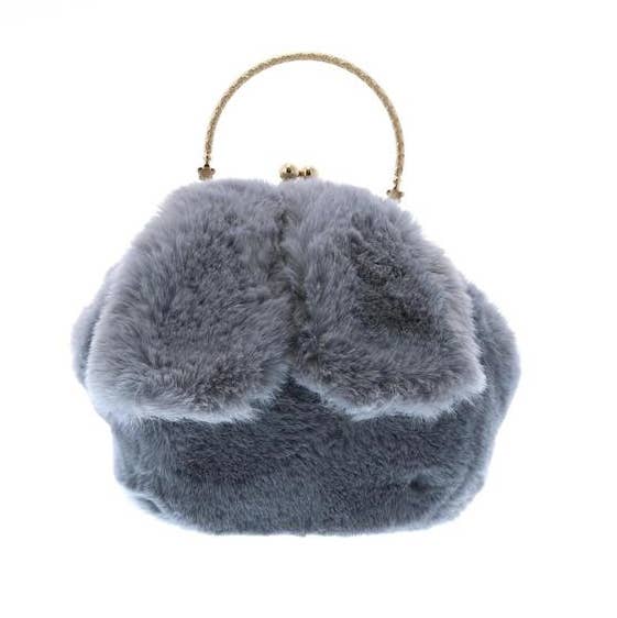 Doe a Dear Bunny Ear Furry Purse - Little Looms