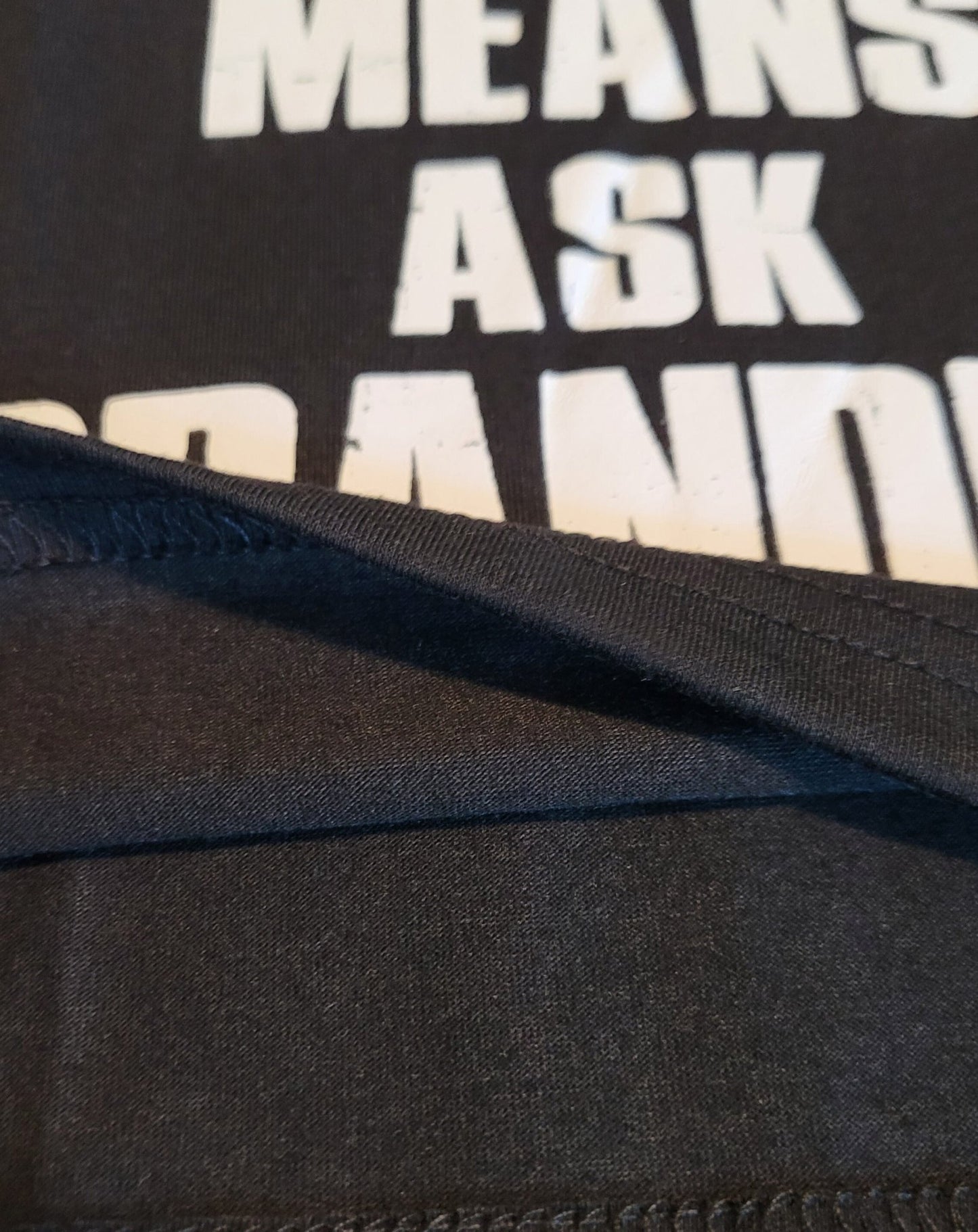 No Means Ask Grandma Toddler Tee - Little Looms
