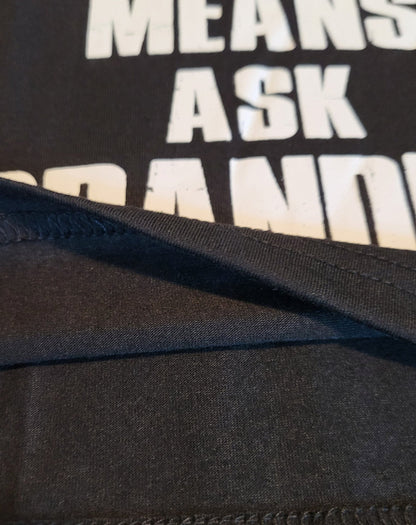 No Means Ask Grandma Toddler Tee - Little Looms