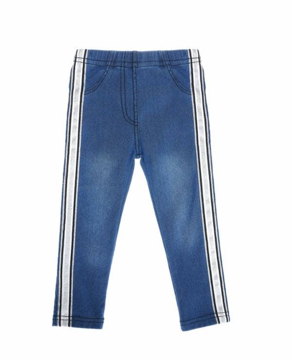Girls’ Stripe Side Skinny Jeggings - Little Looms