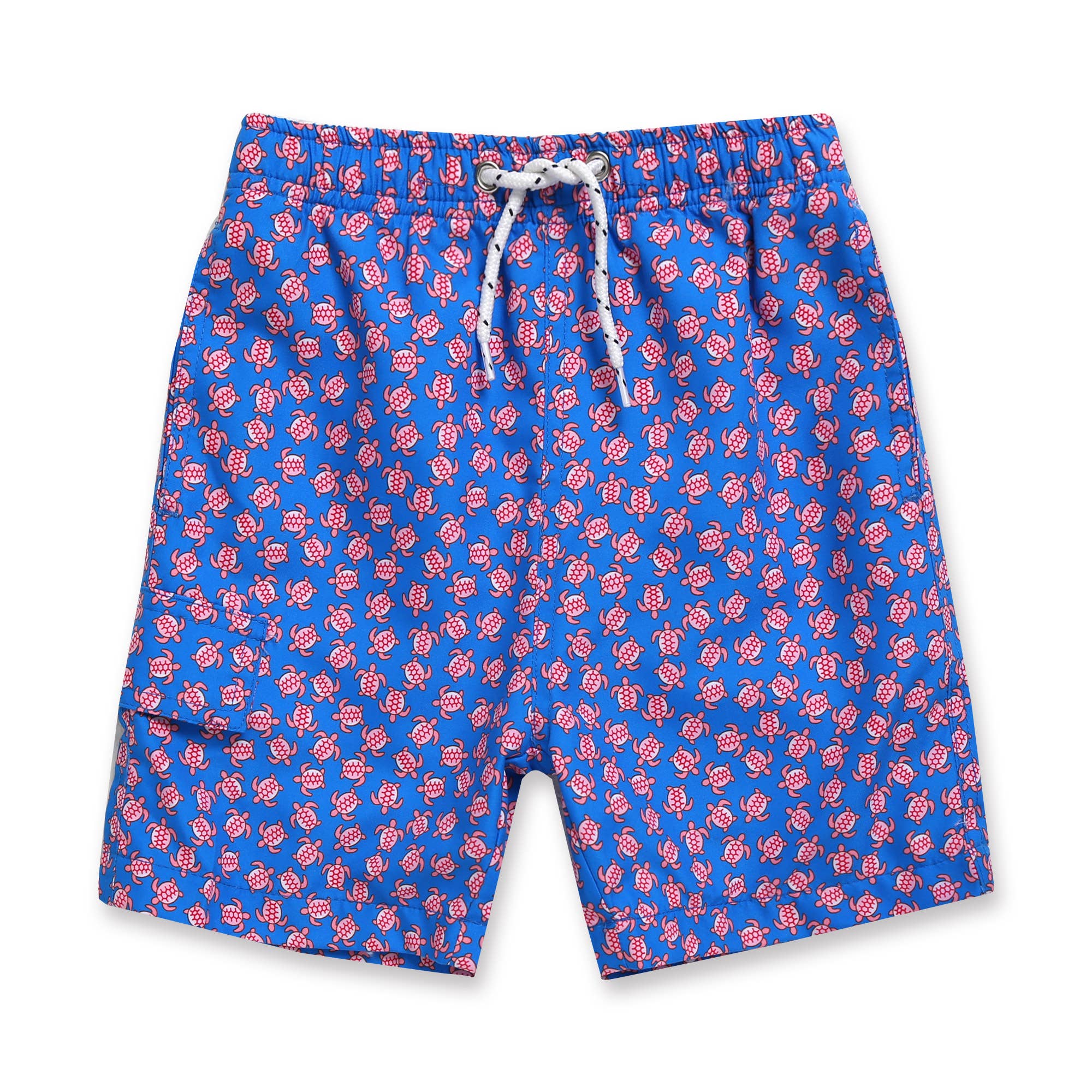 Turtle Bathers Boy Swim Trunks - Little Looms