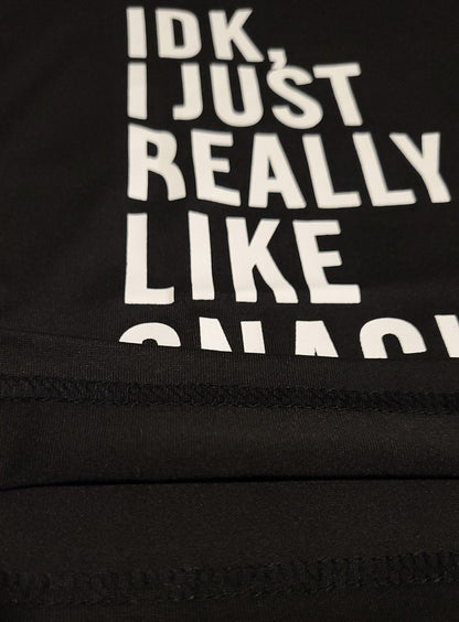 I Just Really Like Snacks Toddler T-Shirt - Little Looms
