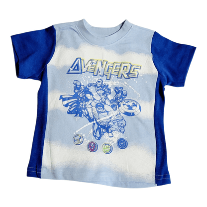 Marvel Avengers Boys' Toddler 2 - Piece Short Set – Earth’s Mightiest Heroes - Little Looms