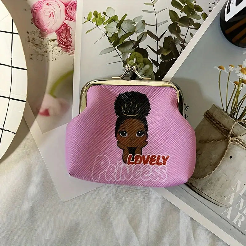 Lovely Princess Pink Coin Purse