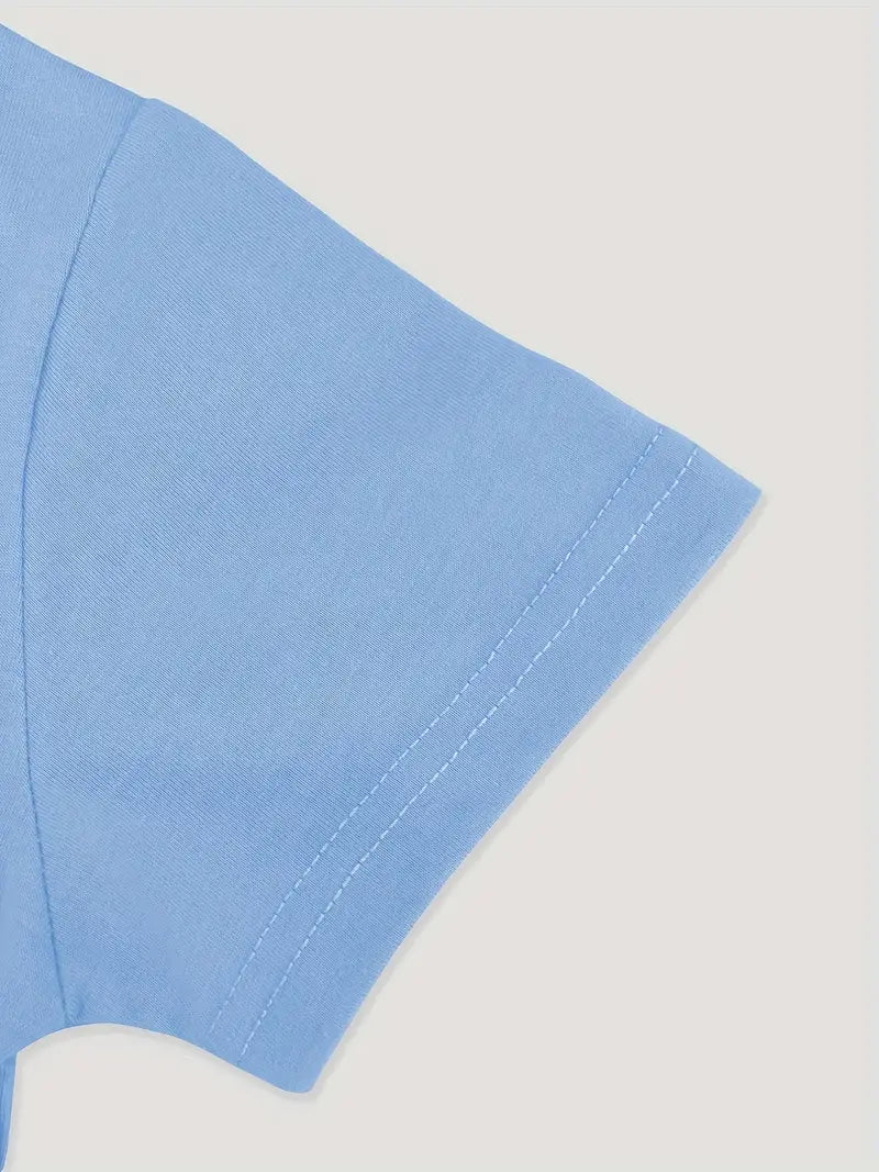 I'm Three, What's Your Excuse Toddler Blue Tee - Little Looms