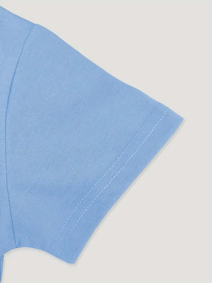 I'm Three, What's Your Excuse Toddler Blue Tee - Little Looms