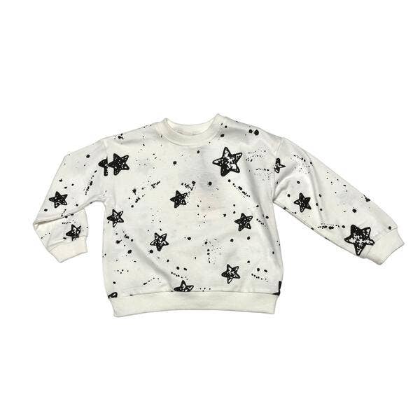 Star Stencils Sweatshirt - Little Looms