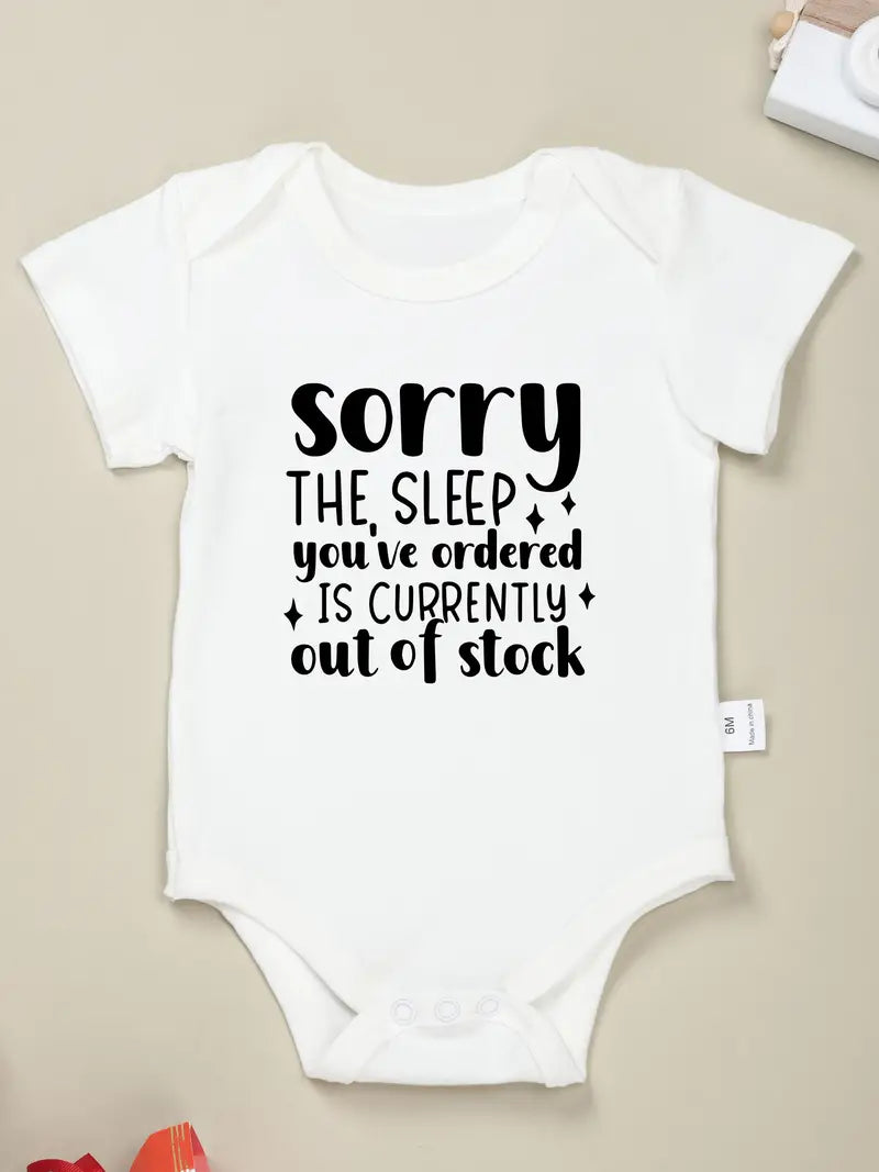 Sleep Out Of Stock Baby Bodysuit