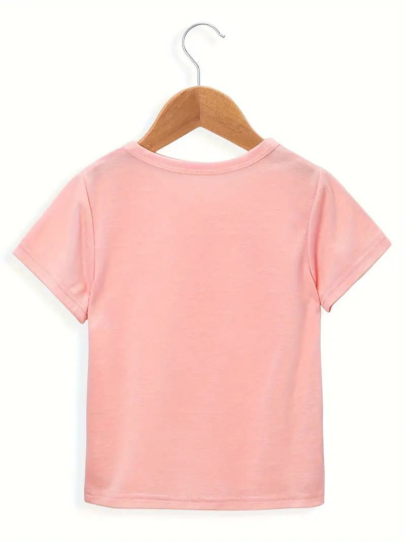 I'm Three, What's Your Excuse Toddler Pink Tee - Little Looms