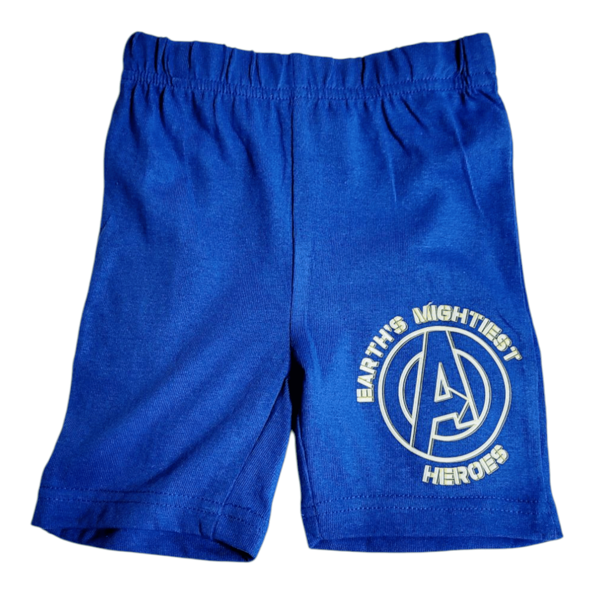 Marvel Avengers Boys' Toddler 2 - Piece Short Set – Earth’s Mightiest Heroes - Little Looms