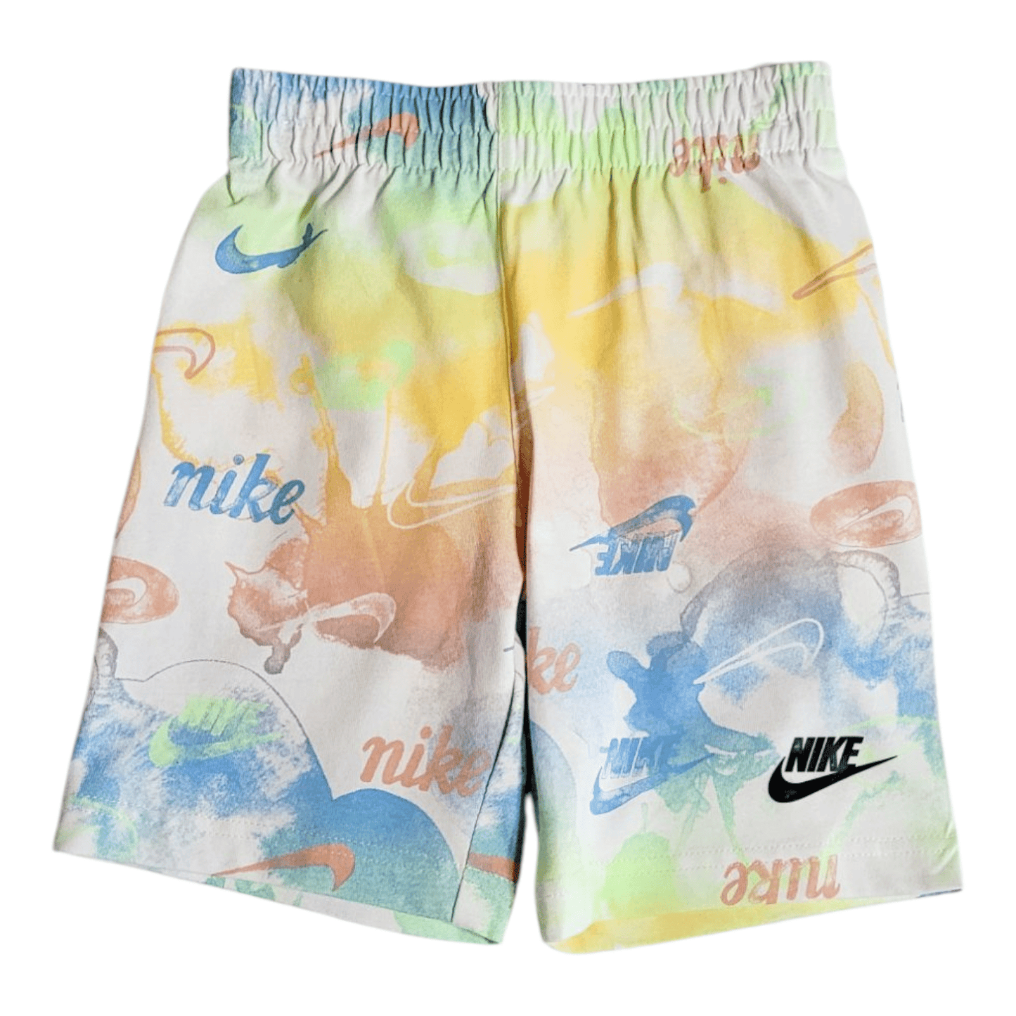 Nike Boys' 2 - Piece Summer Set – Graphic Tee & Multicolor Shorts - Little Looms