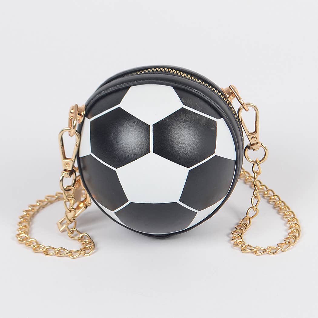 Soccer Ball Mini Crossbody Bag - Little Looms