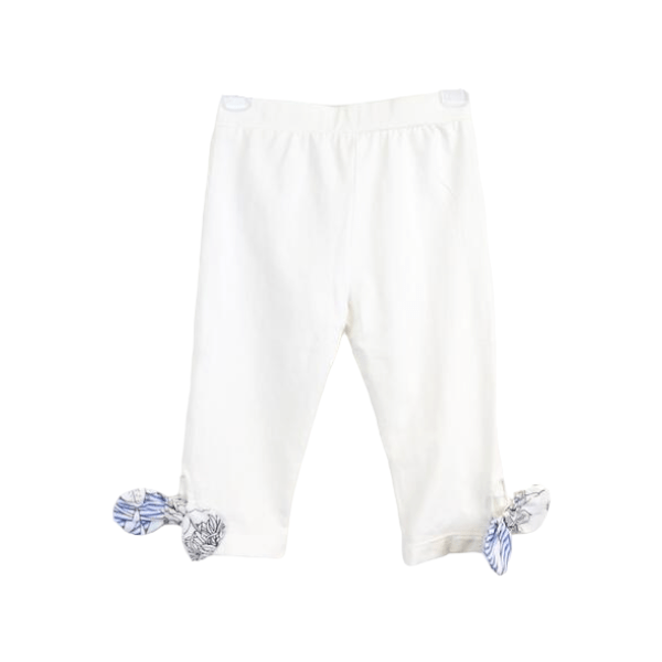 Bow Trim Leggings - Little Looms