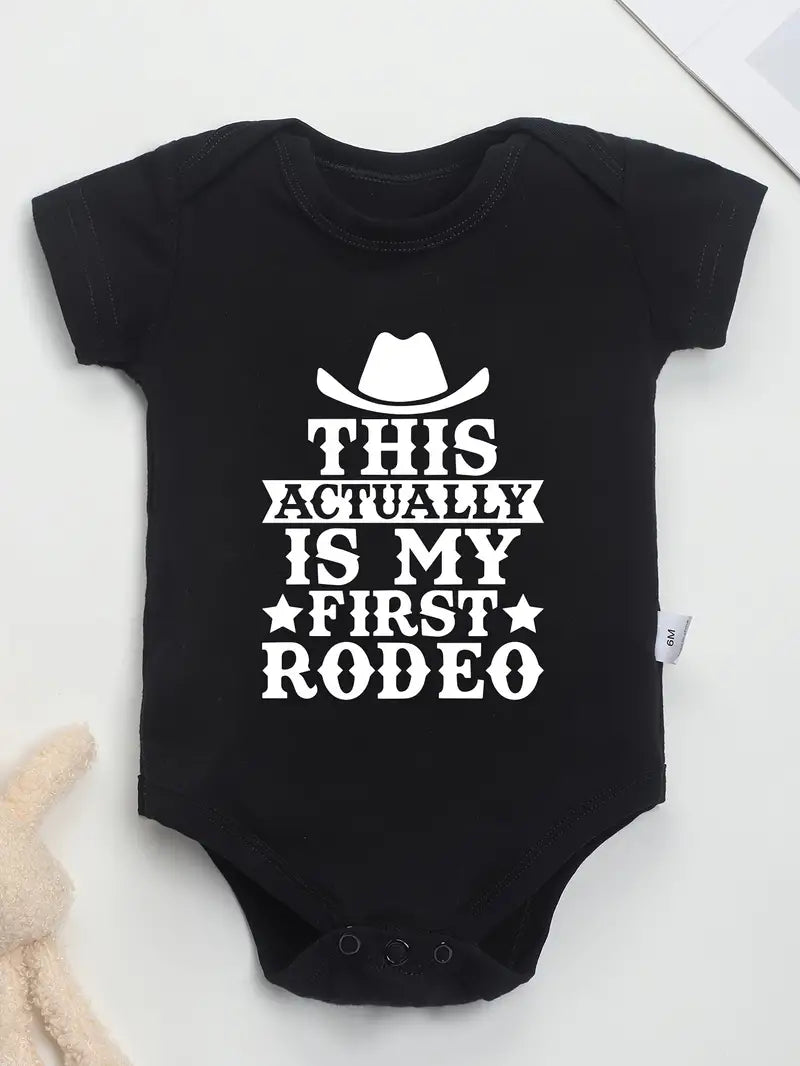 It Is My First Rodeo Baby Bodysuit