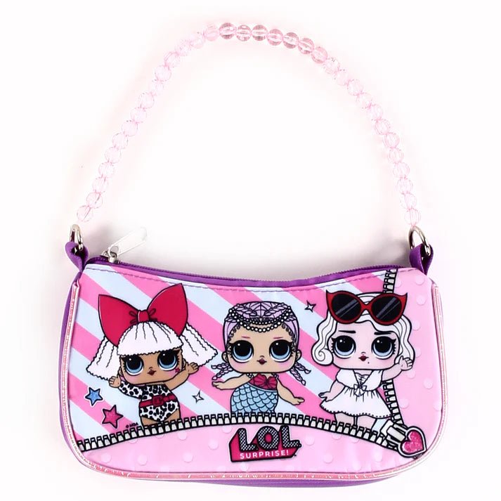 LOL Surprise! Girls' Glitter Handbag – Purple - Little Looms