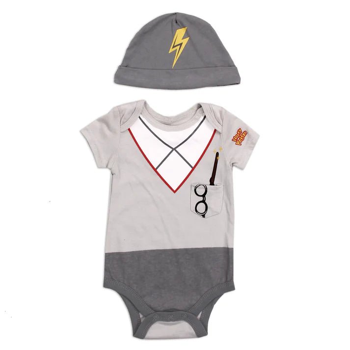 Harry Potter Baby Bodysuit & Hat Set – Wizard - In - Training - Little Looms