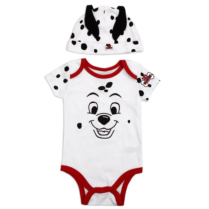 Disney 101 Dalmatians Baby Creeper & Hat Set - Little Looms