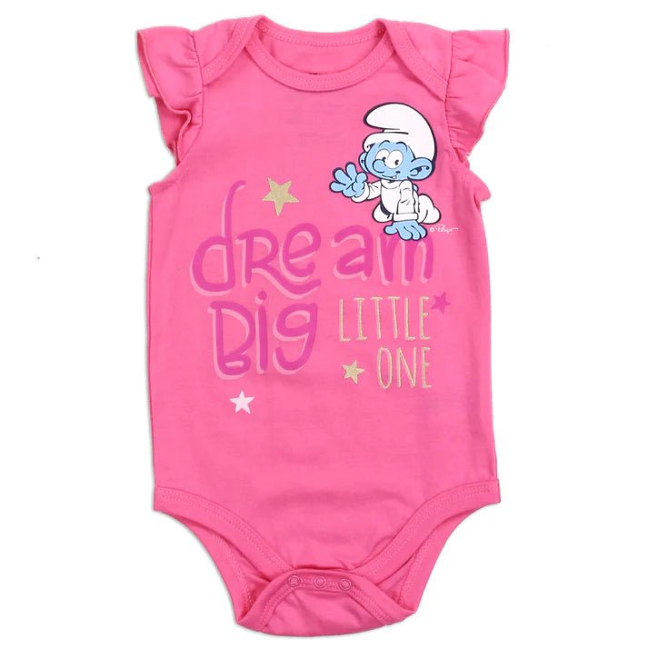 "Dream Big Little One" Baby Girl Bodysuit - Little Looms