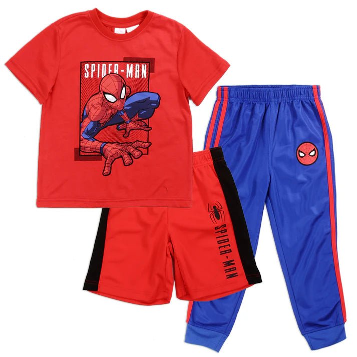 Marvel Spider - Man Boys' 3 - Piece Active Set - Little Looms