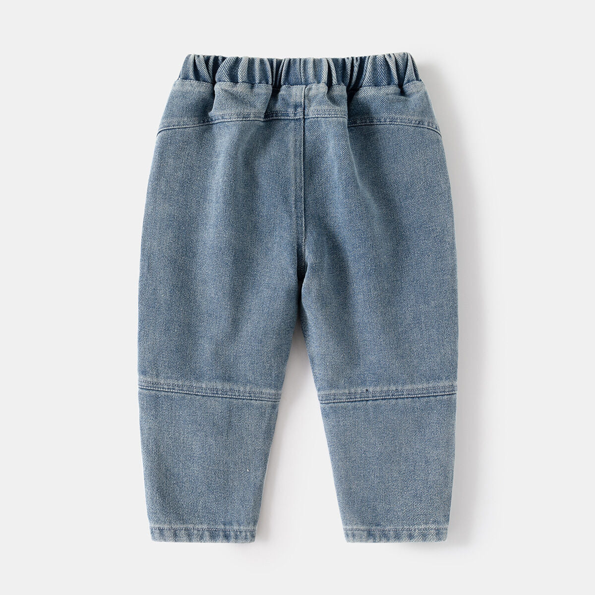 Toddler Boys' Wide Leg Solid Denim Jeans - Little Looms