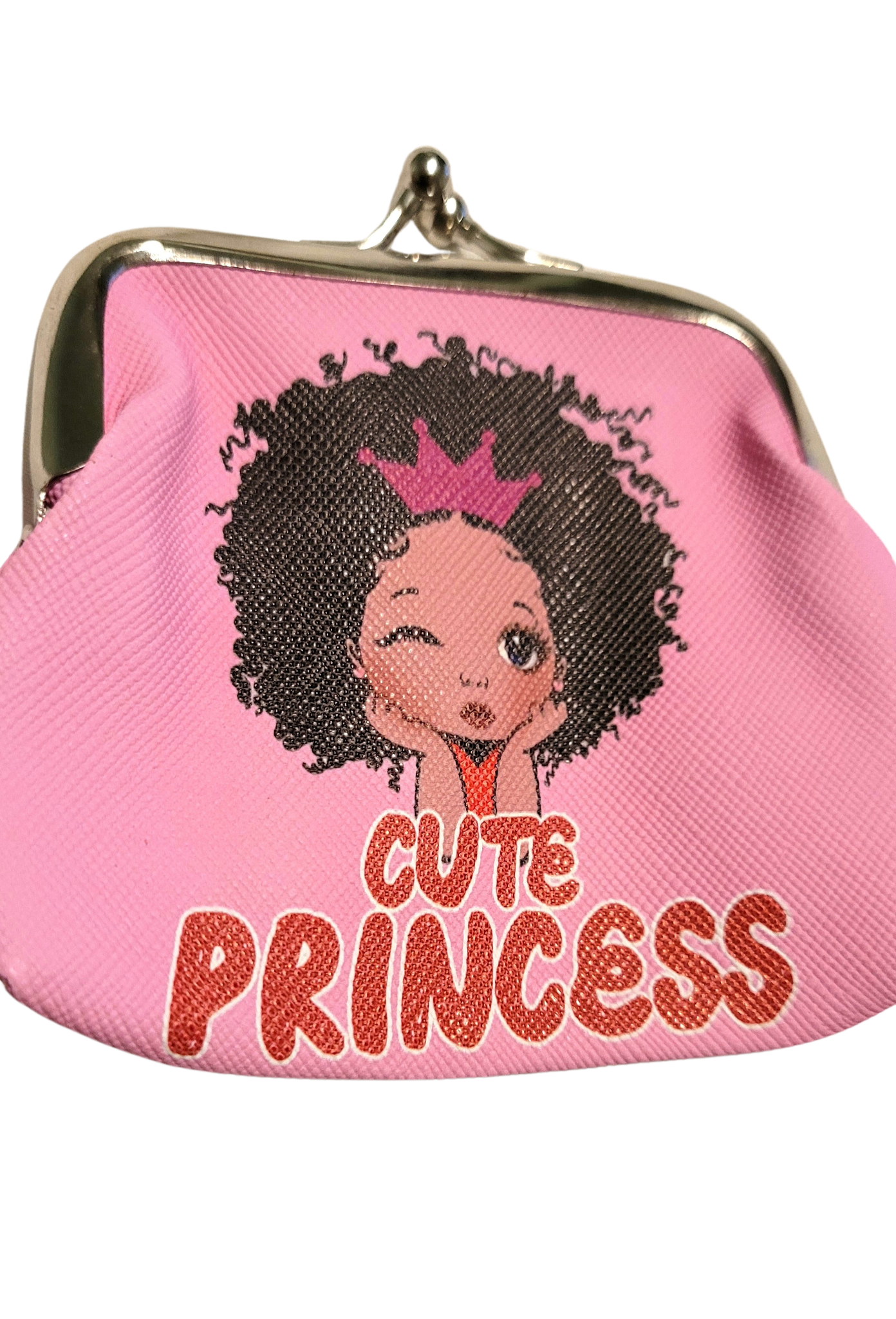 Pink Cute Princess Coin Purse