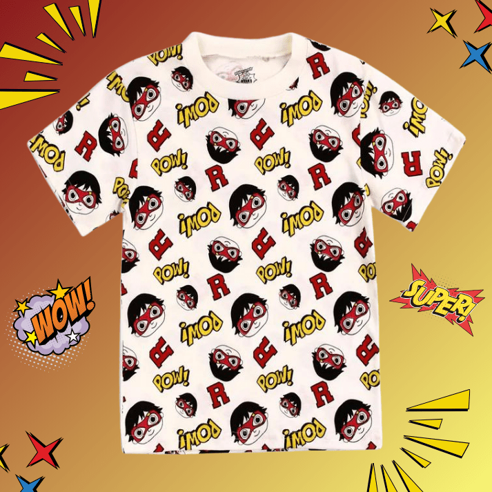 Ryan's World Red Titan Toddler T-shirt - Little Looms