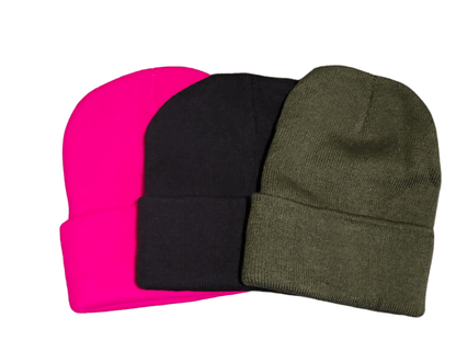 "NOPE Not Today" Embroidered Knit Beanie - Little Looms