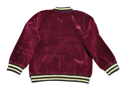 Velvet Swan Bomber Jacket - Little Looms