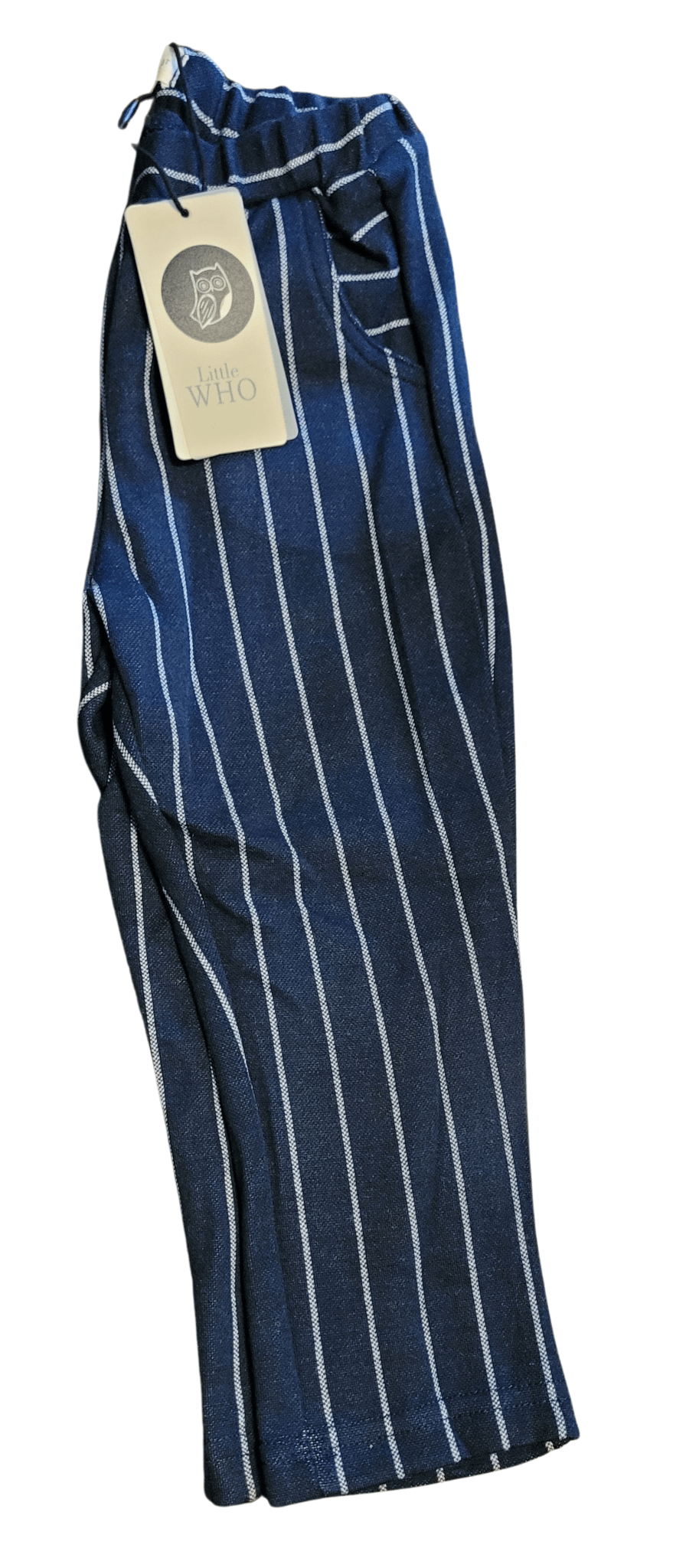 Classic Pinstripe Jersey Pants - Little Looms