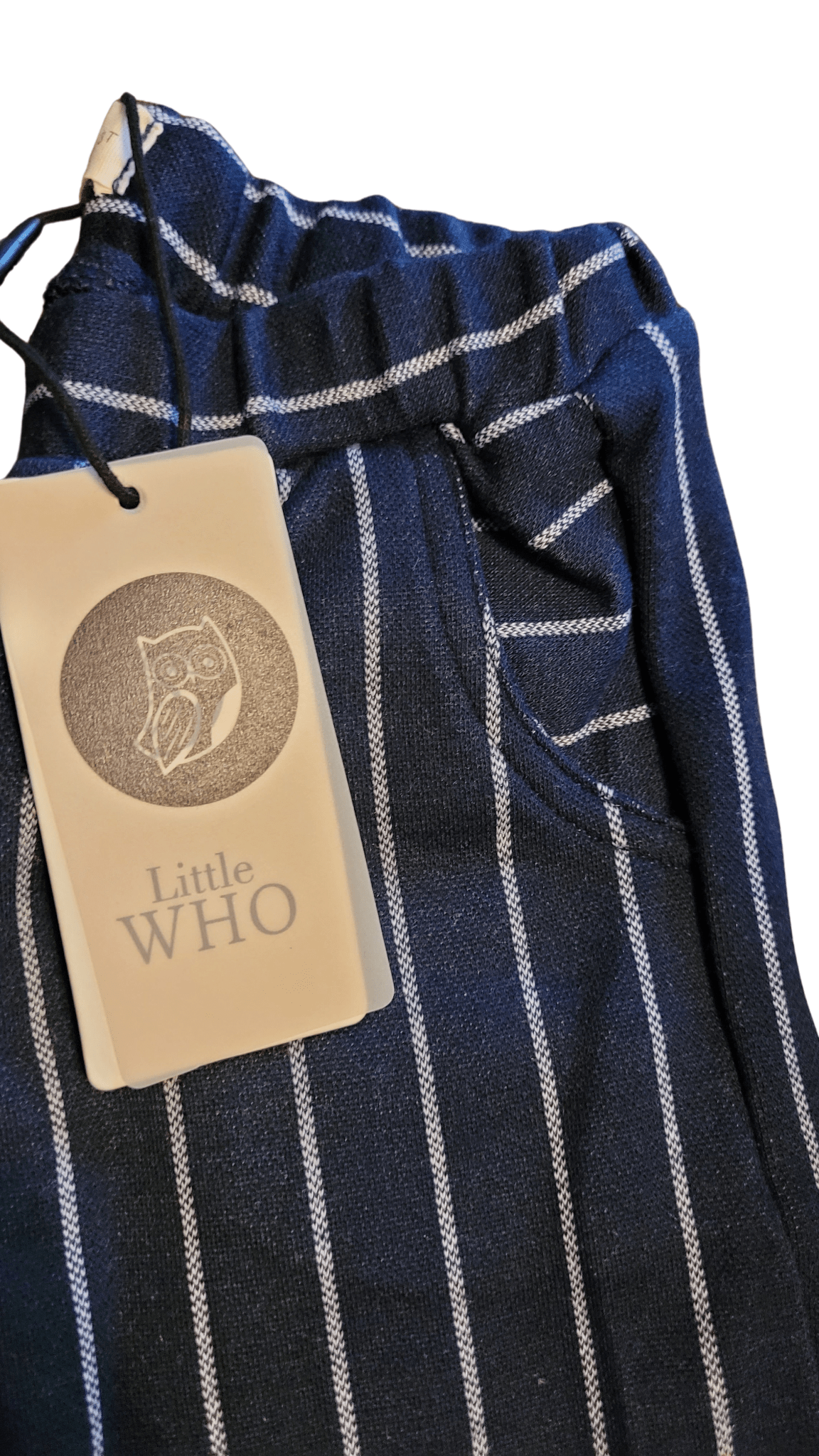 Classic Pinstripe Jersey Pants - Little Looms