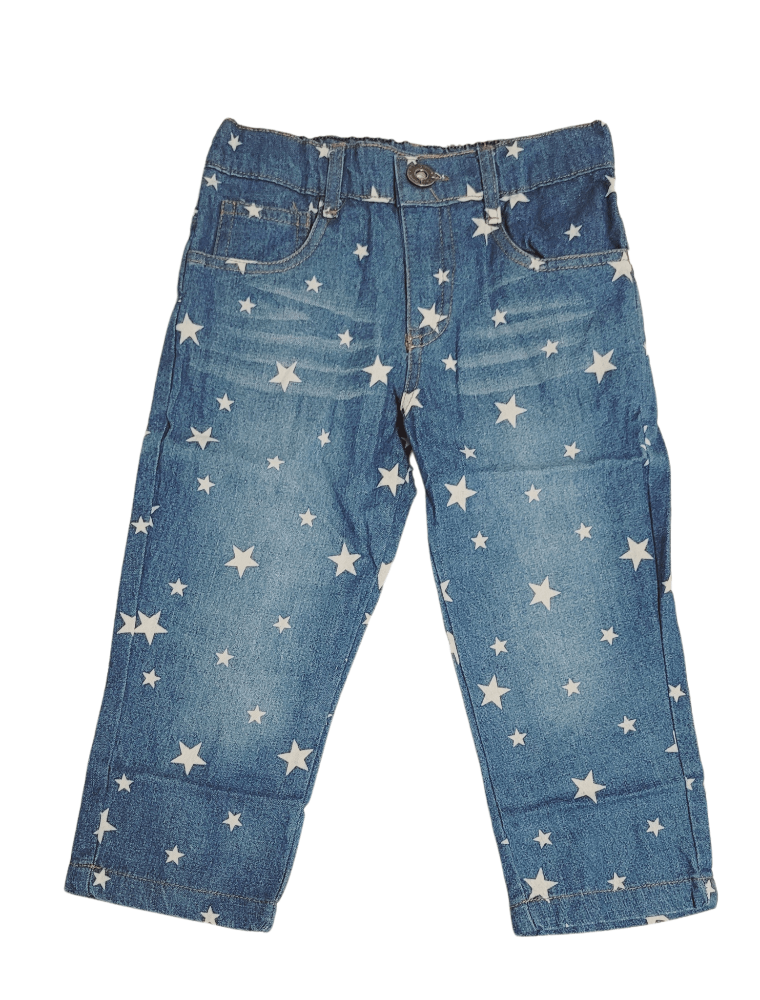 Boys' Star Print Denim Jeans - Little Looms