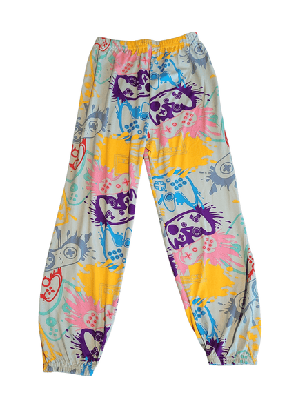 2 - Pack Graffiti Gamer Lounge Pants - Little Looms