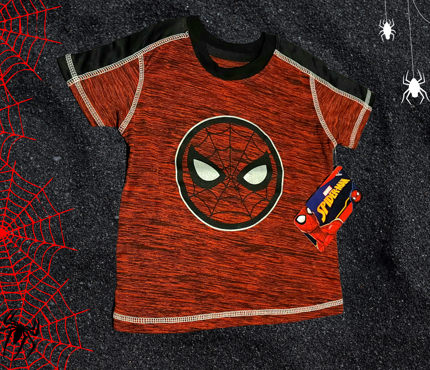 Licensed Spider-Man Spidey Mask Toddler Tee