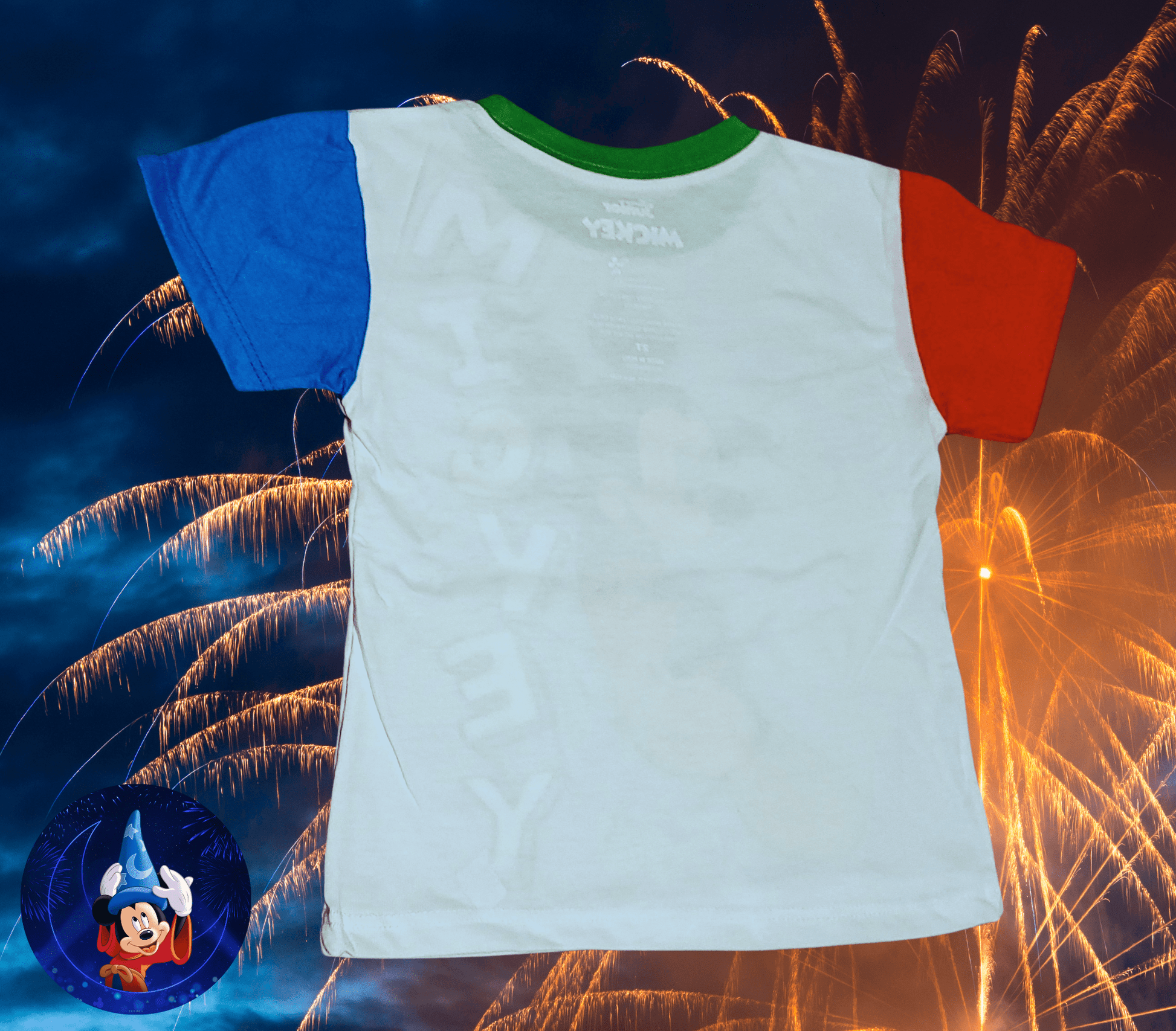 Mickey Mouse Colorful Toddler Tee - Little Looms