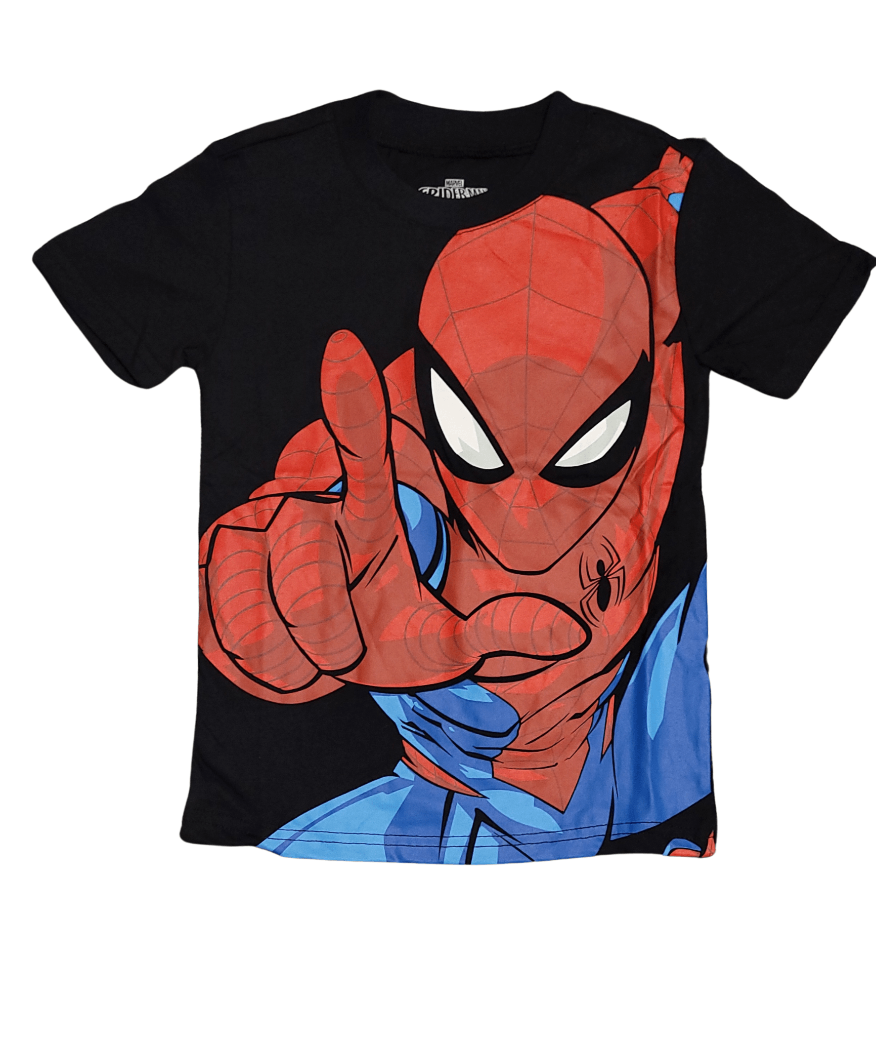 Marvel Toddler Boys' Spider - Man Swing Into Action Tee - Little Looms