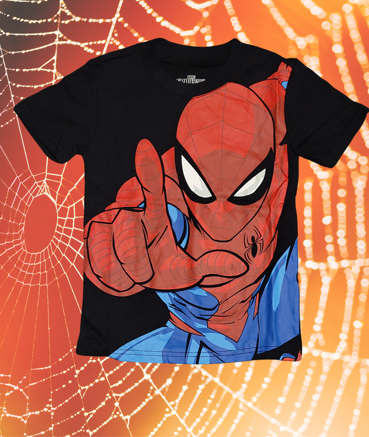 Licensed Marvel Toddler Boys' Spider-Man Swing Into Action Tee